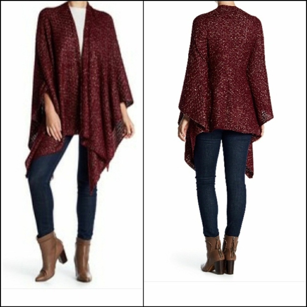 On Trend- Cape Ruana Poncho